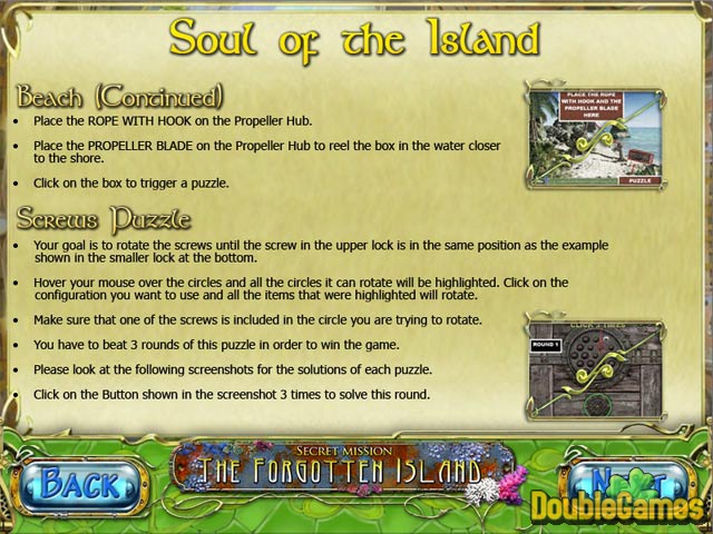 Free Download Secret Mission: The Forgotten Island Strategy Guide Screenshot 1