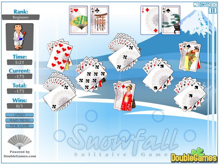 Free Download Snowfall Solitaire Screenshot 3