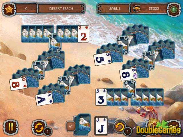 Free Download Solitaire Legend Of The Pirates 2 Screenshot 1