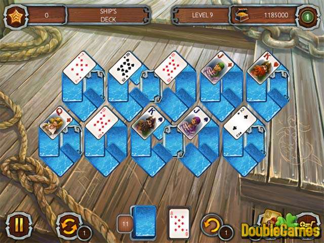 Free Download Solitaire Legend of the Pirates Screenshot 3