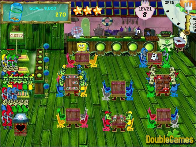 Free Download SpongeBob SquarePants Diner Dash Screenshot 3