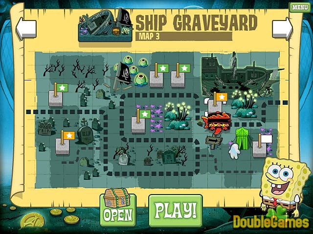 Free Download SpongeBob Atlantis SquareOff Screenshot 1