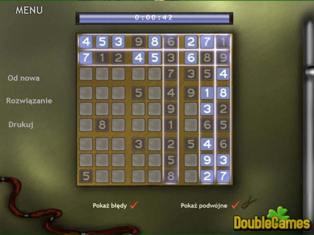 Free Download Zabawy z Sudoku Screenshot 1