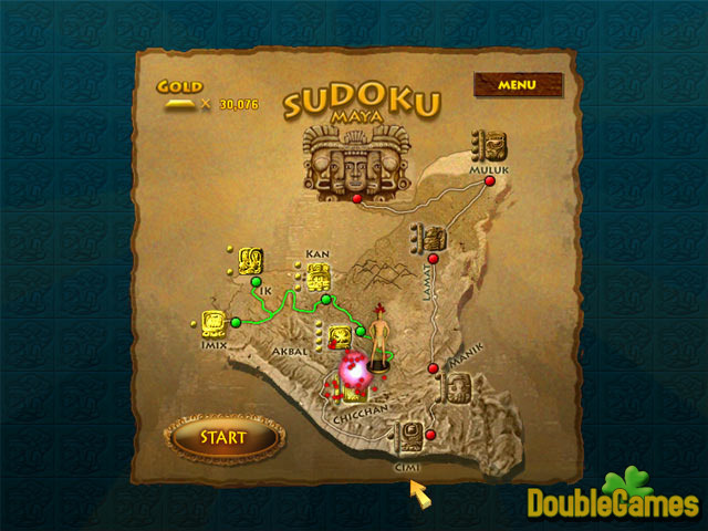 Free Download Sudoku Maya Gold Screenshot 2