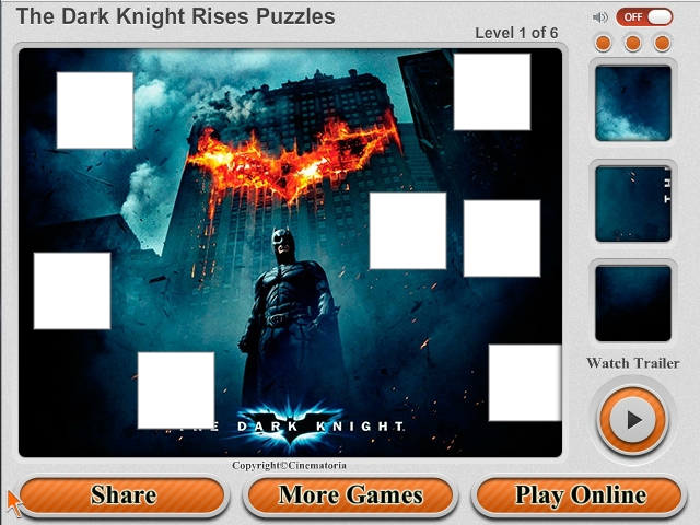 Free Download The Dark Knight Rises Puzzles Screenshot 2