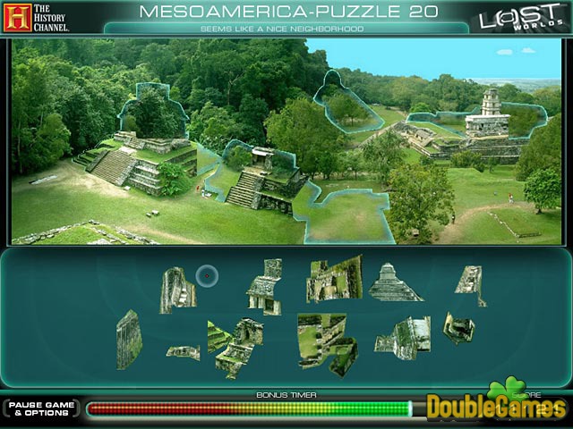 Free Download The History Channel Lost Worlds Screenshot 1