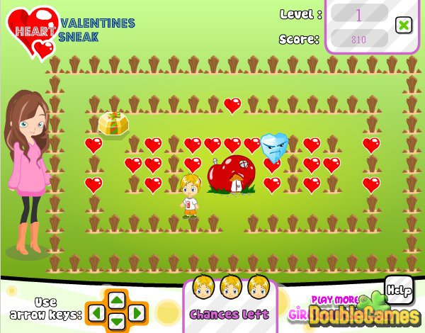 Free Download Valentines Heart Sneak Screenshot 1