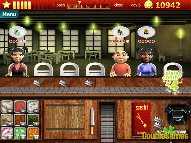 Free Download Youda Sushi Chef Screenshot 2