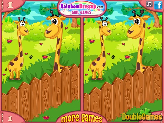 Free Download Zoo Animals Differences Screenshot 2